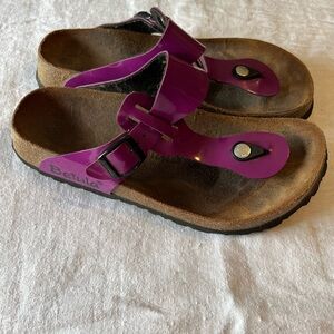 Birkenstock Betula Gizeh Birks-flor Woman’s 39/8. Thong sandals. Festival